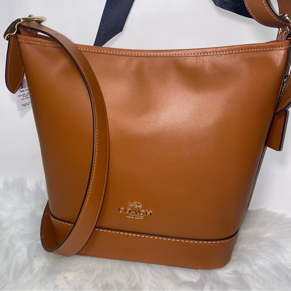 Coach 🤎🧡🤎 leather purse crossbody Jude Duffle Bag New with tags